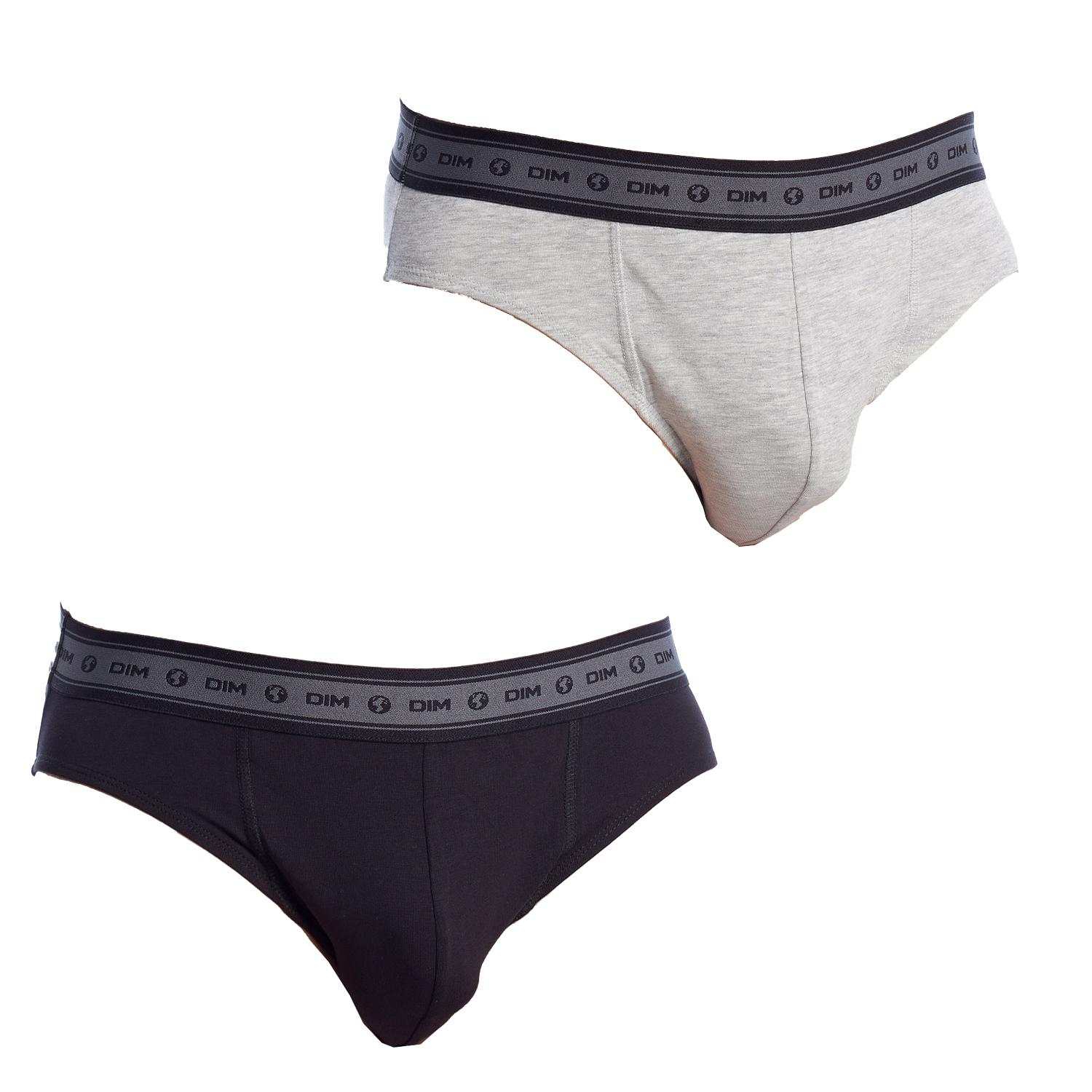 Pack-2 Cotton Bio D0DI4 Slips für Herren