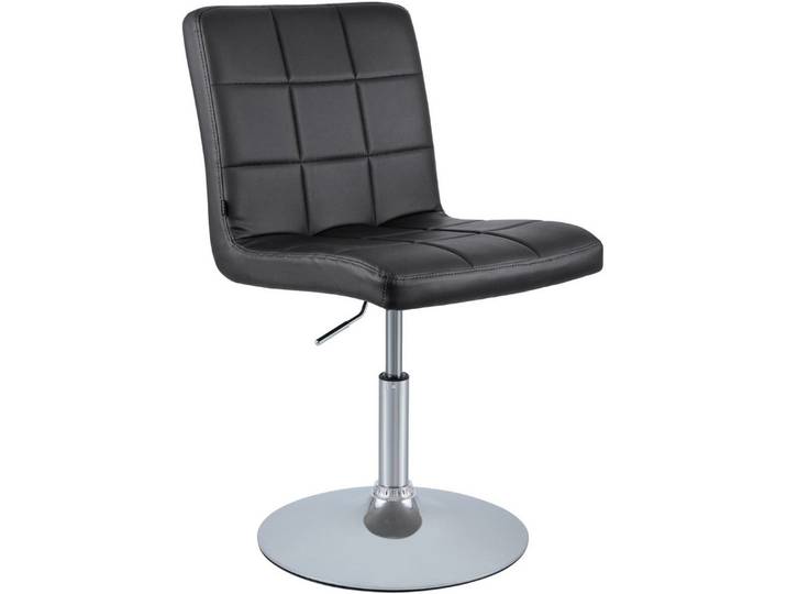 furnicato Stuhl Drehstuhl Ricky 81x44x55 cm schwarz (1 St)