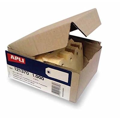 Apli agipa Gepäckanhänger, 100 x 51 mm, neutral, ohne Draht
