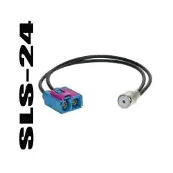 ACV 1521-22 Antennenadapter Audi / Seat / Skoda / VW Doppel-FAKRA (Z) Buchse ...