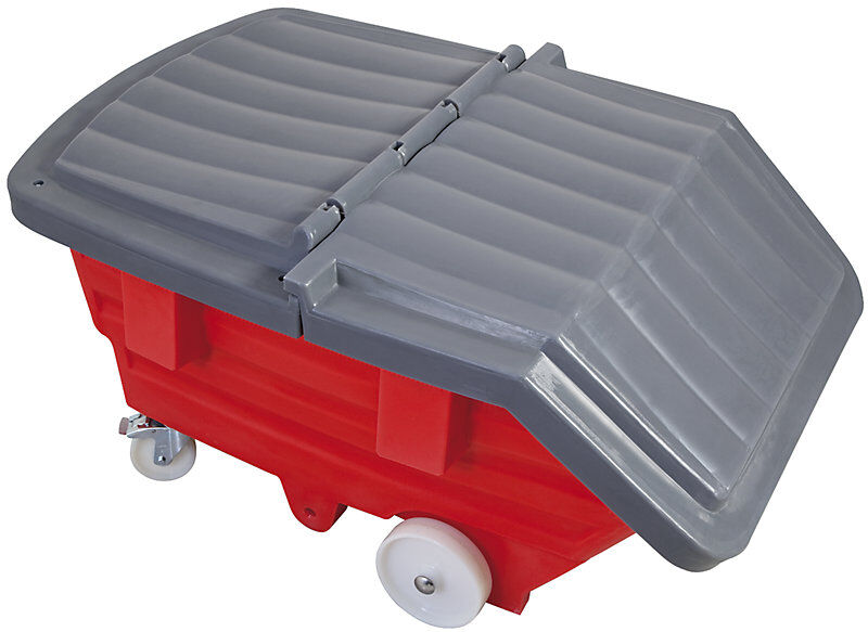 kaiserkraft Klappdeckel, für Behältervolumen 1000 l, aus Polyethylen