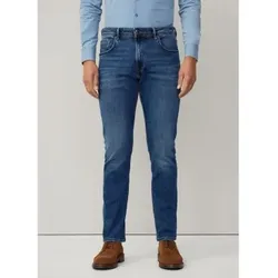 Hackett London für Herren. HM212696 Blaue Jeans mit klassischer Passform (34/34), Lässig, Baumwolle, Denim