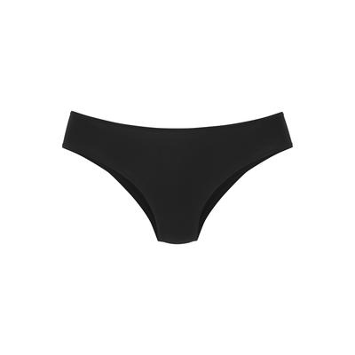 Brasilslip COPENHAGEN STUDIOS, Damen, Gr. L, Microfaser, schwarz, Microfaser, Obermaterial: 77% Polyamid, 23% Elasthan, unifarben, normal, Unterhosen, Babylock-Beinabschluss, aus elastischer Microfaser