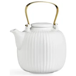 Kähler, Teekanne, Hammershøi Thepot - White (693040/17007) (1.20 l)