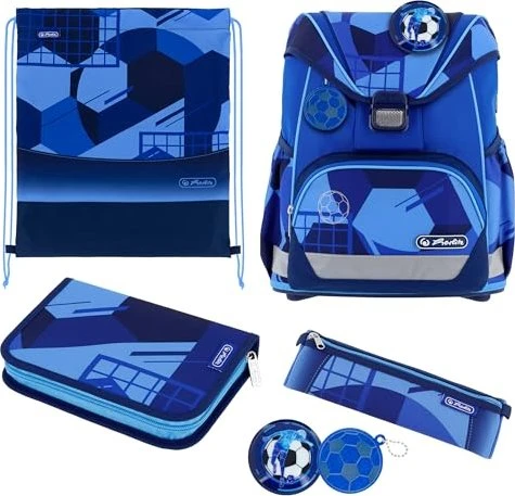 Herlitz Schulranzen UltraLight Plus Blue Goal