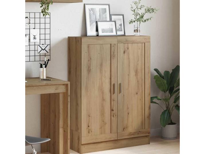 BEST-HOME Bibliothèque moderne - armoire à livres - chêne artisanal 82 5x30 5x115cm - Bois d'ingénierie kvci59711