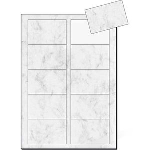 Sigel DP742 3C Visitenkarten 85x55 mm 225g grau