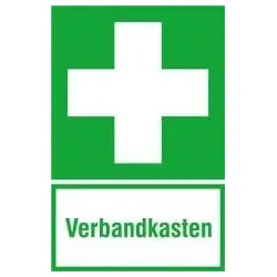 Hinweisschild 300x200mm Folie Verbandkasten