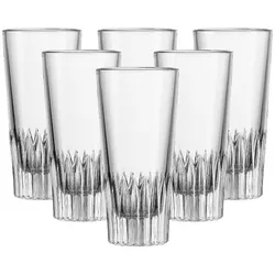 SCHNAPSGLÄSER Bergamo transparent 70 ml 6er Set