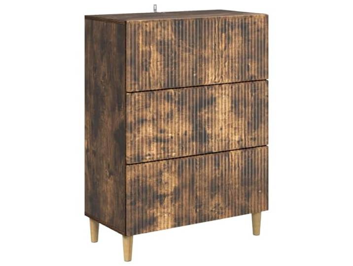 HKLGBVCR Schubladenschrank, 66 x 34,5 x 90 cm, Holz Vintage-Stil, rechteckige Form, geräumige Schubladen, feine Füße, Pflege mit feuchtem Schwamm