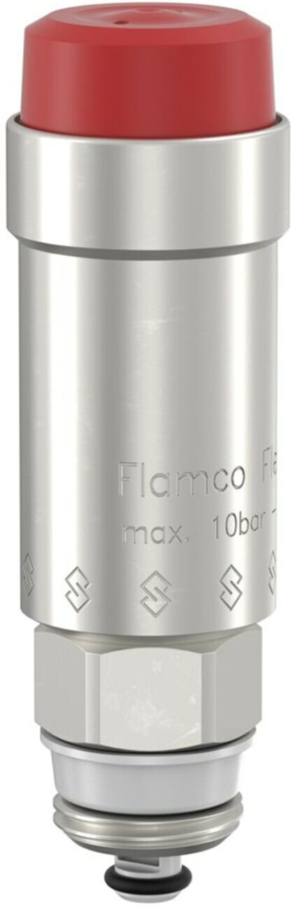 Flamco Schwimmerentlüfter Flexvent R 1/2, vernickelt, mit Absperrventil (27742)