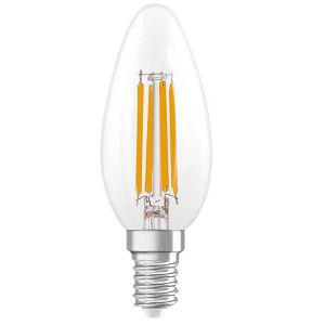 OSRAM LED-Lampe Retrofit Classic B, E14, 3,4W ersetzt 40W, warmweiß, dimmbar