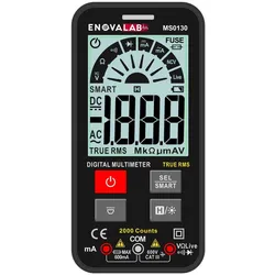 ENOVALAB SMART TrueRMS Digital-Multimeter MS0130, Slim Design, 2.000 Counts