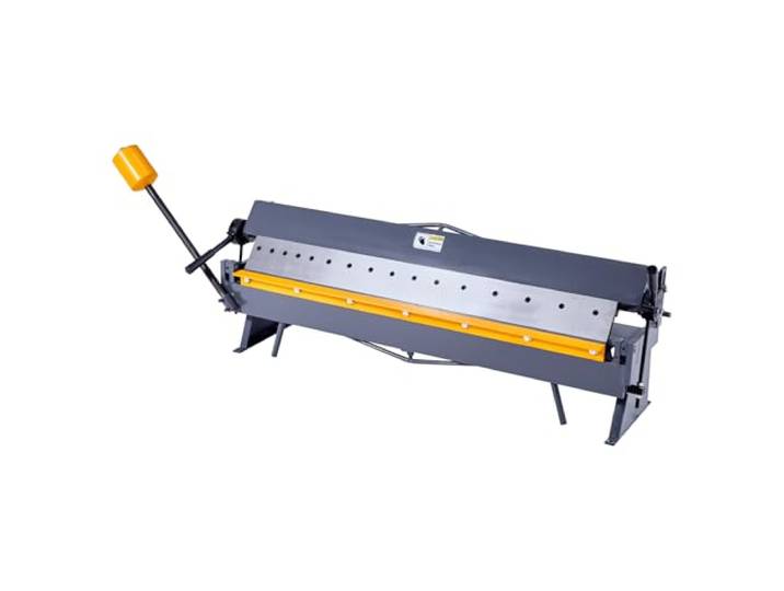 VEVOR Plieuse Tôle\, 127 cm\, Frein à Tôle\, Épaisseur de Pliage Acier Faible Teneur Carbone Calibre 16 1\,5 mm\, Réglable 0-135°\, 16 Segments\, Pliage Précis pour Acier Doux\, Acier Inox\, Cuivre\, Aluminium