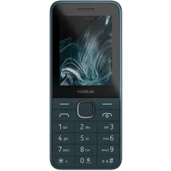 Nokia 225 4G (2024) - Nordic Version (2.40", 0.30 Mpx), Tastenhandy, Schwarz, Blau