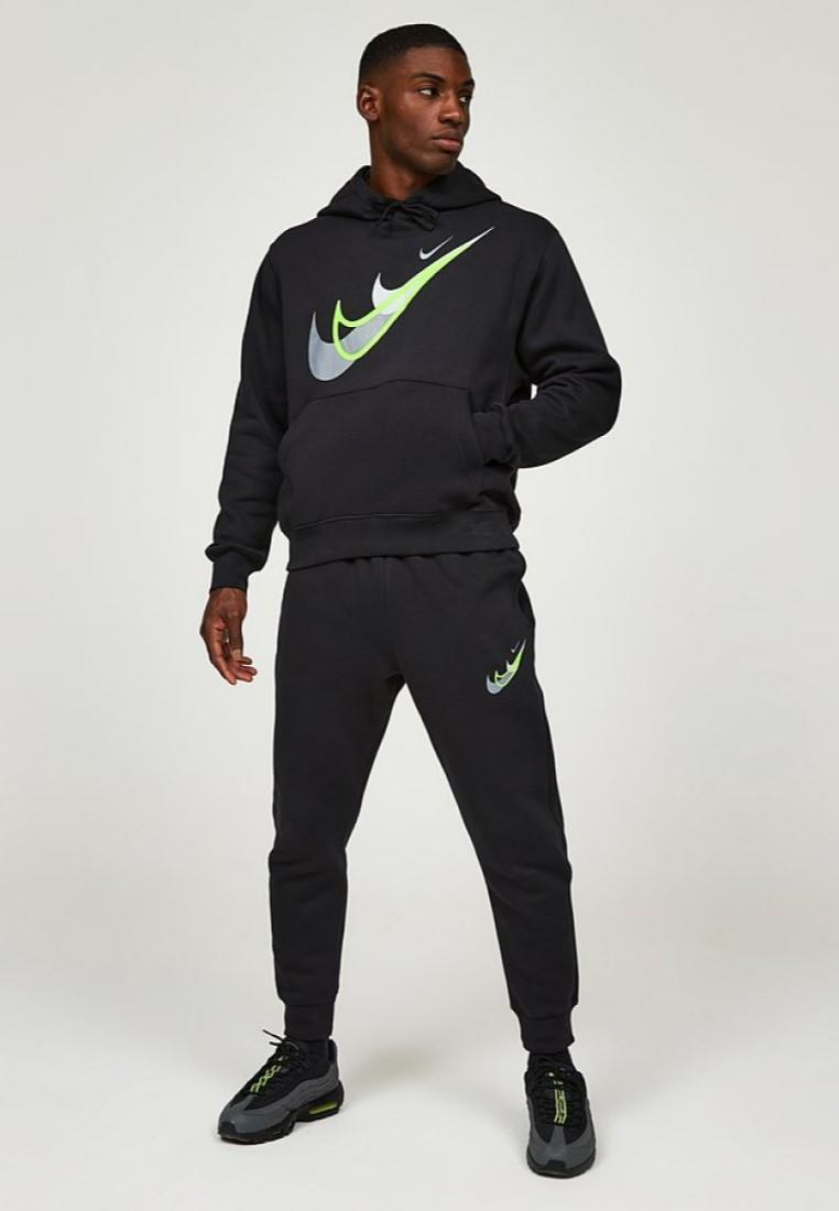 Nike Standard Issue Moto Overhead-Trainingsanzug in Schwarz