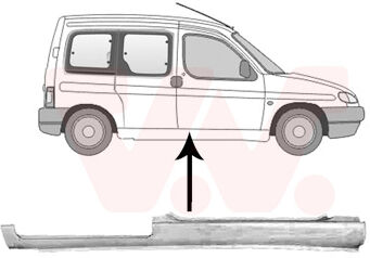 Van Wezel Einstiegblech 0903104 Rechts