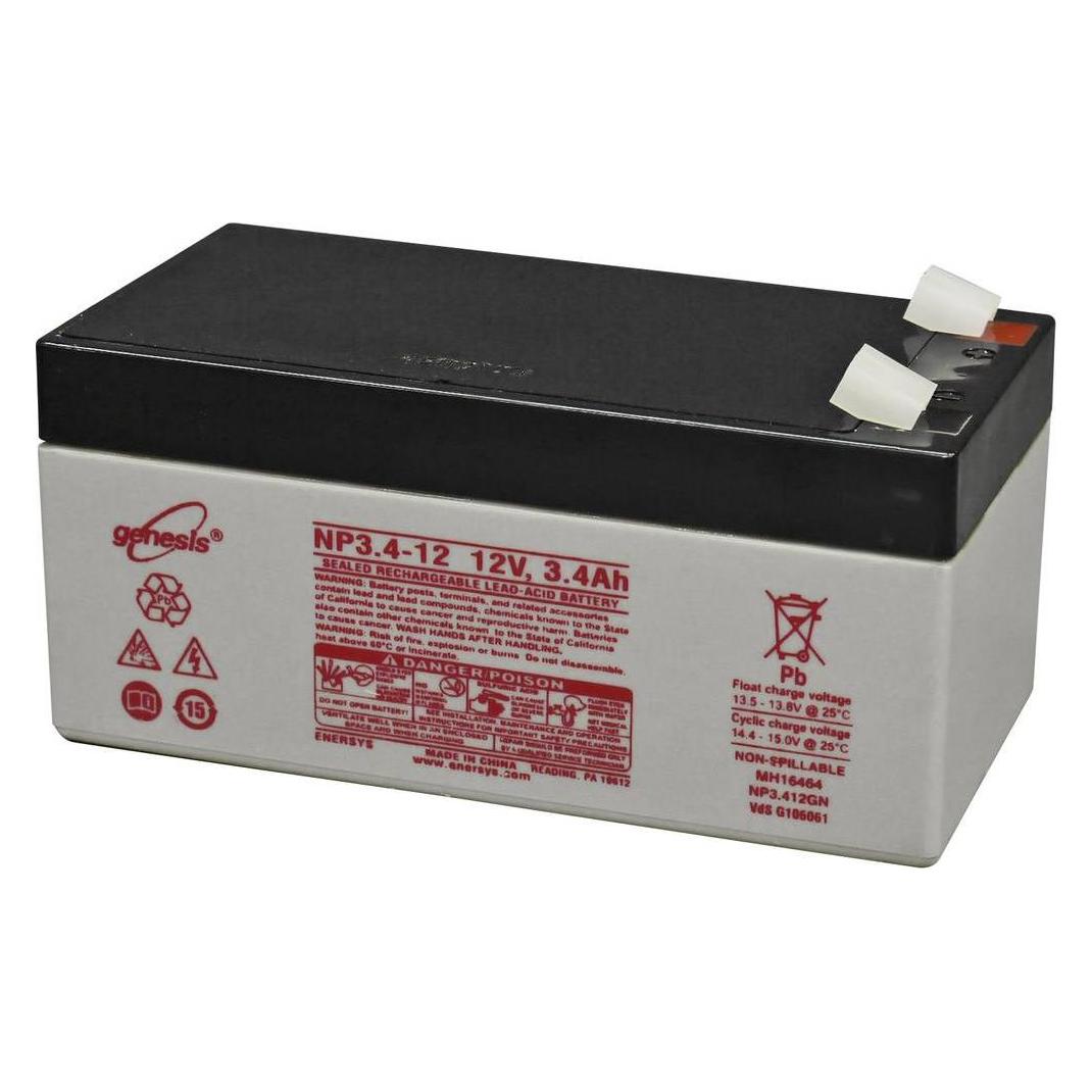 EnerSys Genesis NP3.4-12 Bleiakku 12 V (3400 mAh, 12 V) (NP3.4-12)