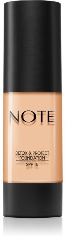Note Cosmetique Detox & Protect matt liquid foundation SPF 15 shade 01 Beige 30 ml