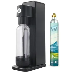 Limo Bar TWIN - Black, Wassersprudler, Schwarz