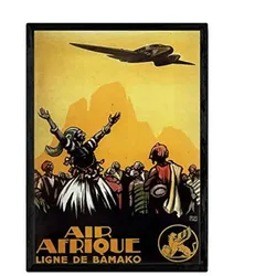 POSTER Air Afrique A3 Rahmenlos