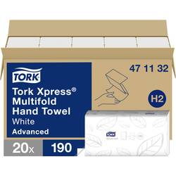 TORK 471132 471132 Papierhandtücher (L x B) 23.4 cm x 21.3 cm Weiß 1 St.