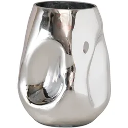 Vase LOJIN (DH 14,50x17,50 cm) - silber - DH 14,50x17,50 cm