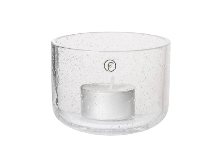 ERNST Lanterne à bougie Ernst en verre Ø8x6 cm