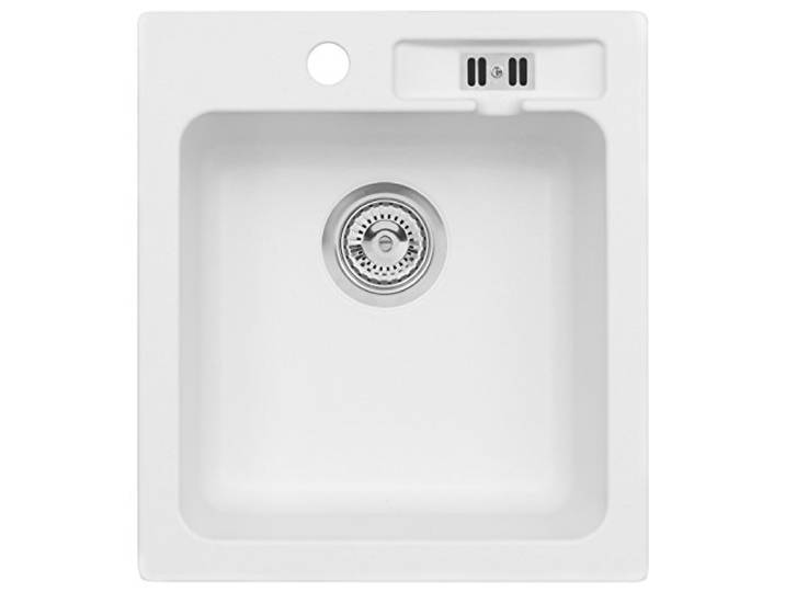 Axis Kitchen Malibu 20 Spülbecken Einbecken Spüle 43x47cm (AXIS WEISS)