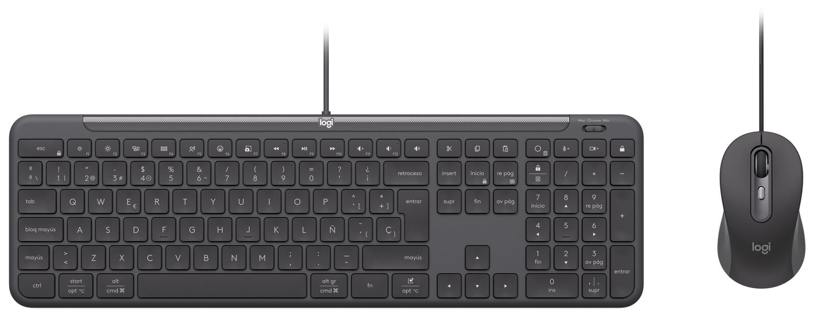 Logitech Signature MK620 Maus-Tastatur-Set for Business 920-013343