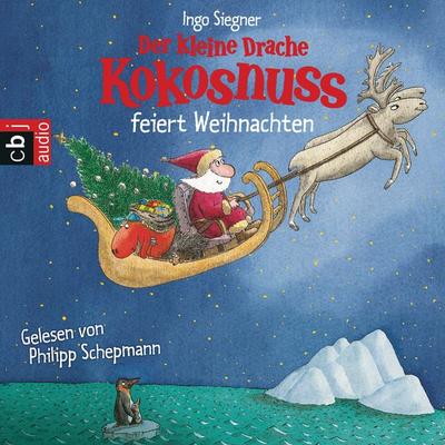 Der kleine Drache Kokosnuss feiert Weihnachten - Ingo Siegner, Audio, 9783837180213