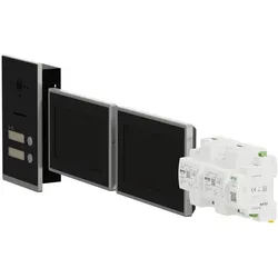 Ritto, Klingel + Türsprechanlage, RITT Video-Zweifamilienhaus-Set (Kabelgebunden, WLAN)