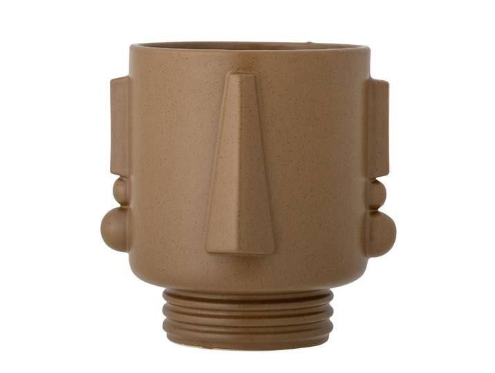 Bloomingville Bloempot Guxim 23cm hoog - Bruin