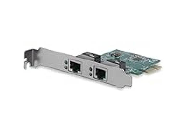 StarTech.com Carte réseau PCI Express à 2 ports Gigabit Ethernet - Adaptateur NIC PCIe GbE (ST1000SPEXD4)