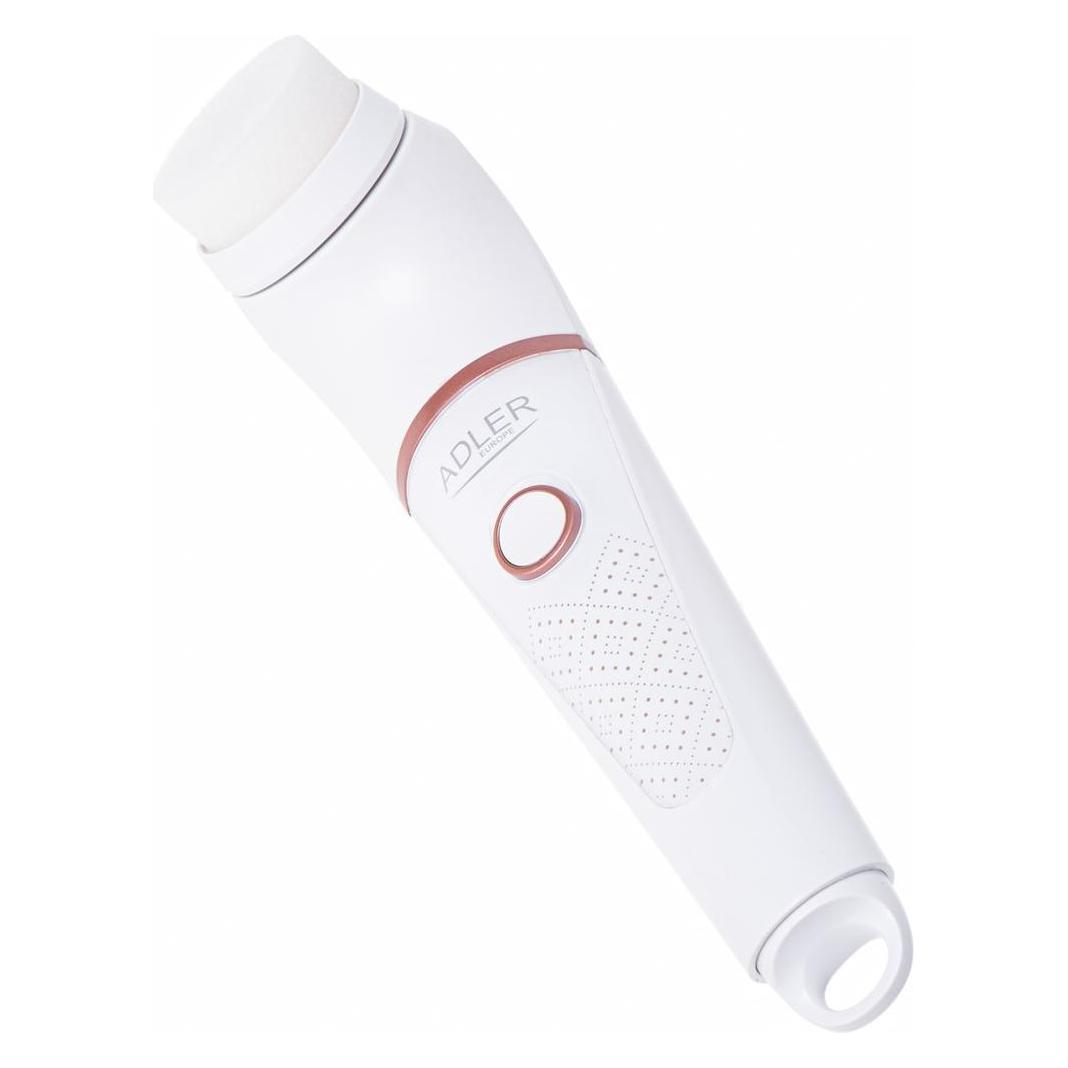 Adler AD 2178 facial cleansing brush Vibrating & rotating brush White Battery (AD 2178)