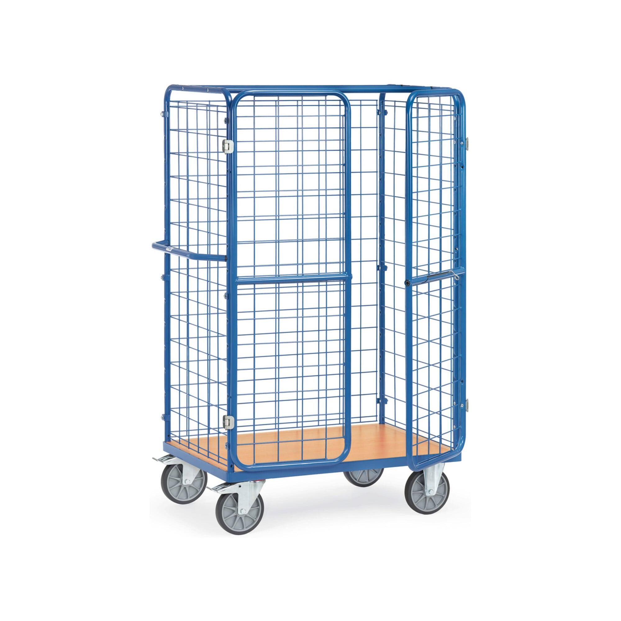 fetra Paketwagen 8581-3 DG-Wände DF-Türen - Tragkraft 600kg TPE-Reifen)