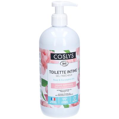 Coslys Gel Toilette Intime Bio Usage Quotidien Rose Et Eucaplyptus Flacon Pompe 500ml 500 ml Waschgel