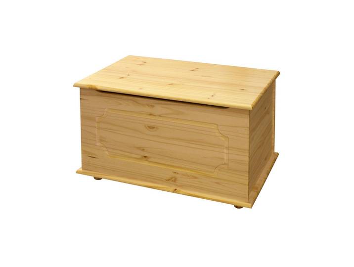 Livetastic Truhe, Naturfarben, Holz, Kiefer, massiv, 89x53x47 cm, Deckel aufklappbar, Kleinmöbel, Truhen, Holztruhen
