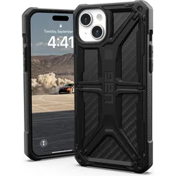 UAG Monarch Case (Apple iPhone 15 Plus), Smartphone Hülle, Schwarz
