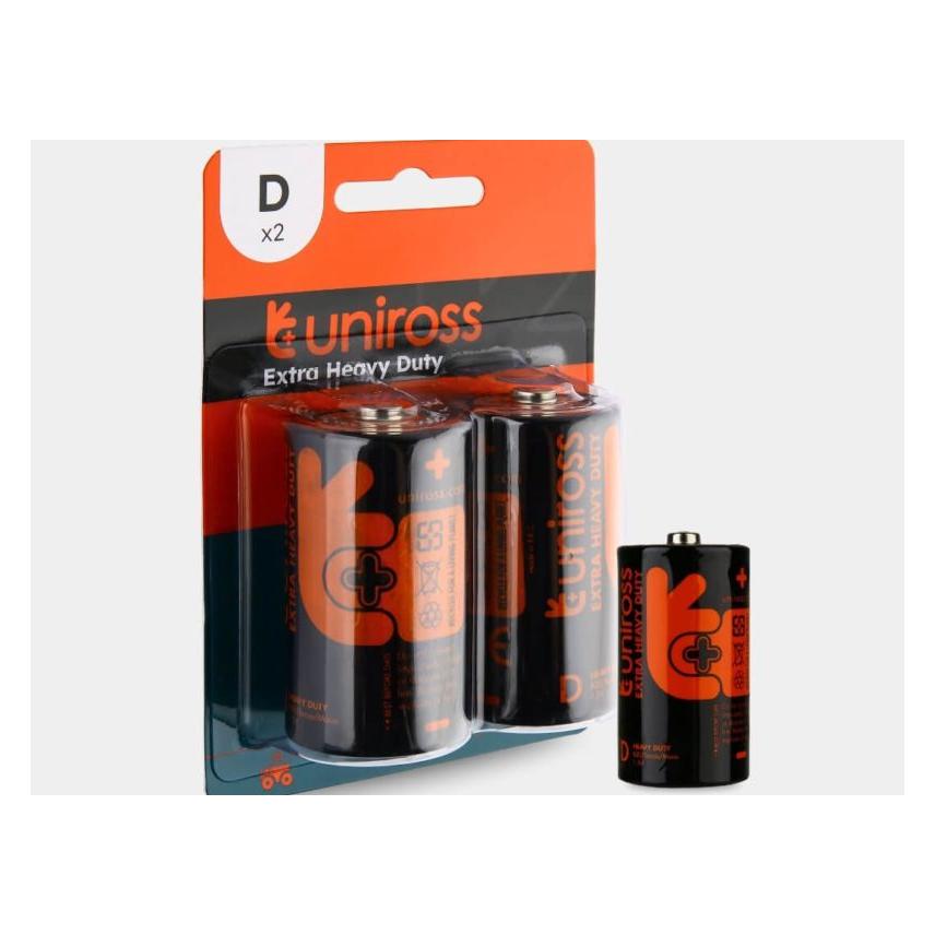 Uniross Bateria Extra Heavy Duty R20 bl./2szt (2 Stk.) (70683354)