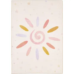 SPIELTEPPICH TRAUN in Creme, floral, 140 x 200 cm