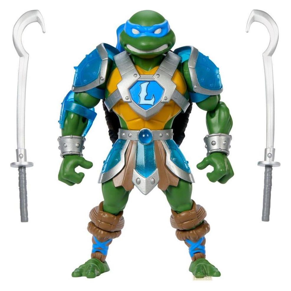 Mattel MOTU x TMNT: Turtles of Grayskull Actionfigur Leonardo 14 cm (JBN03)