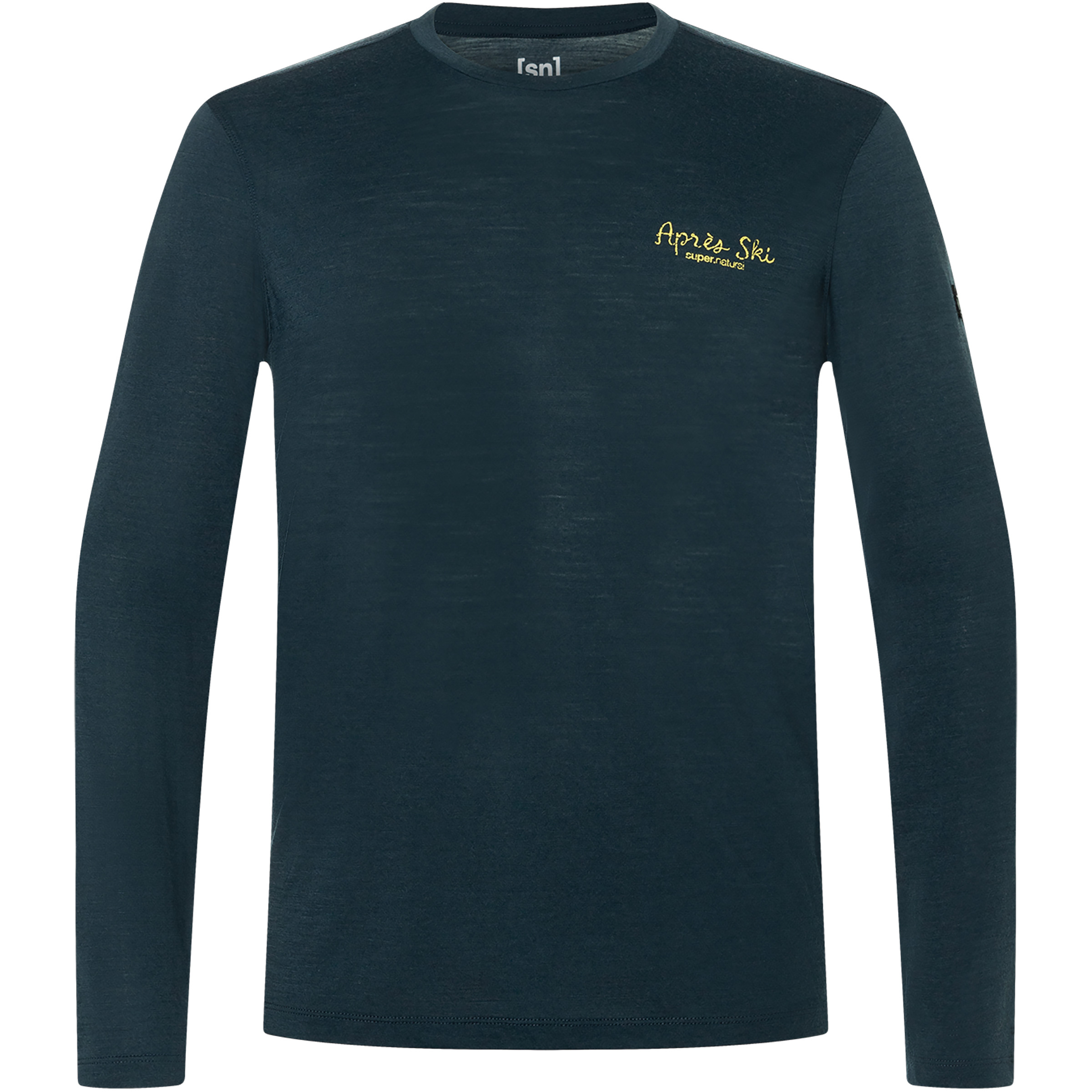 Super.Natural Apres Ski Herren Longsleeves blau Größe XL Trekking Hautfreundlich Merinowolle