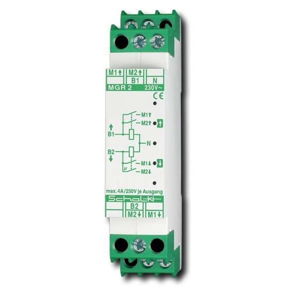 Schalk SCHAL MGR 2 Motor-Gruppen-Relais für 2 Motoren (REB), 230V AC (MGR209)