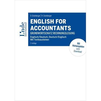 English for Accountants, Taschenbuch von David Grünberger,Herbert Grünberger, Linde, 978-3-7143-0291-2