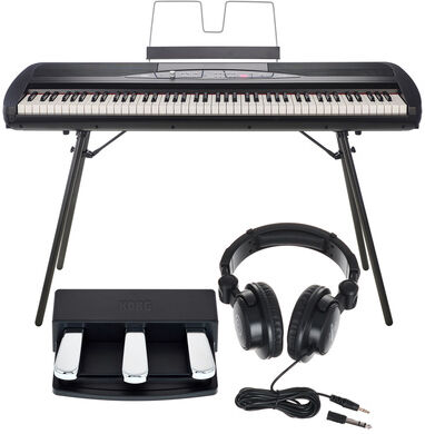 Korg SP-280 BK Bundle Noir