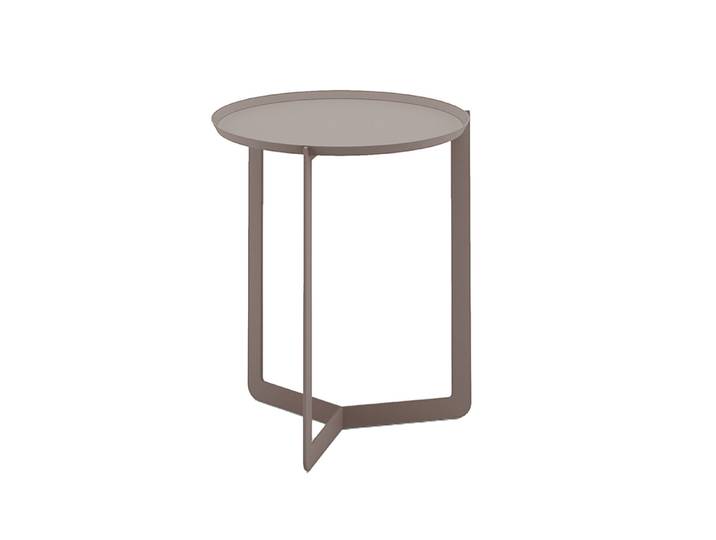 MEME DESIGN table basse ROUND 1 (Boue - Métal)