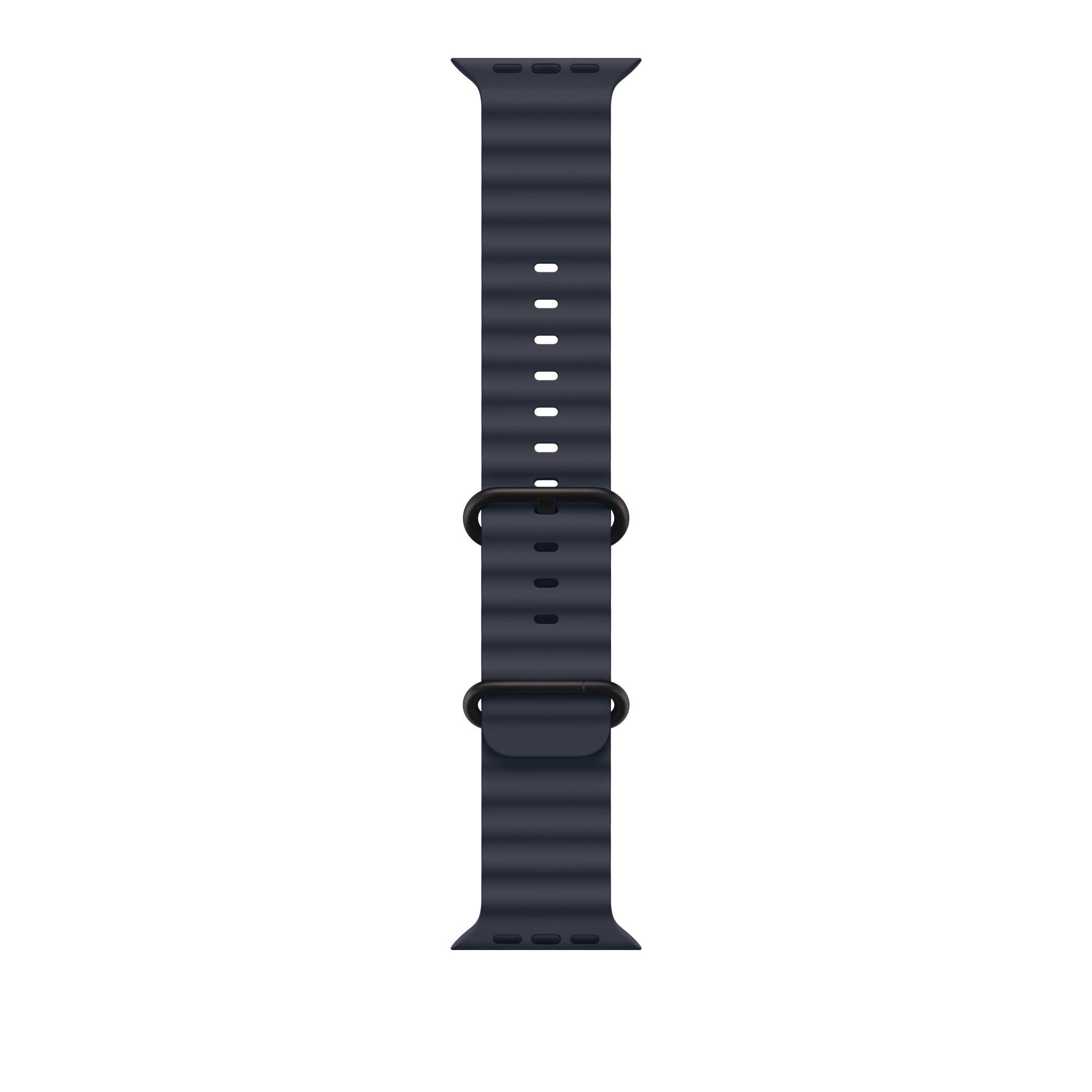Apple Watch Ocean Armband für Watch Ultra 49mm Marine / Titan schwarz (One Size)