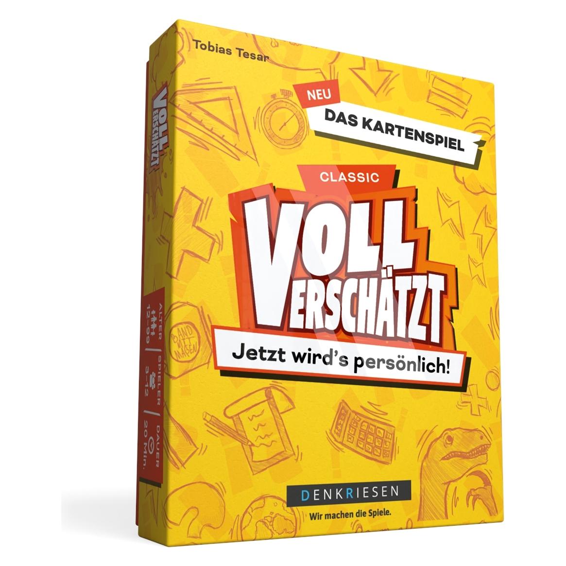 Denkriesen Voll Verschätzt Kartenspiel Classic (Deutsch, 3 - 12 Spieler) (VV3001)