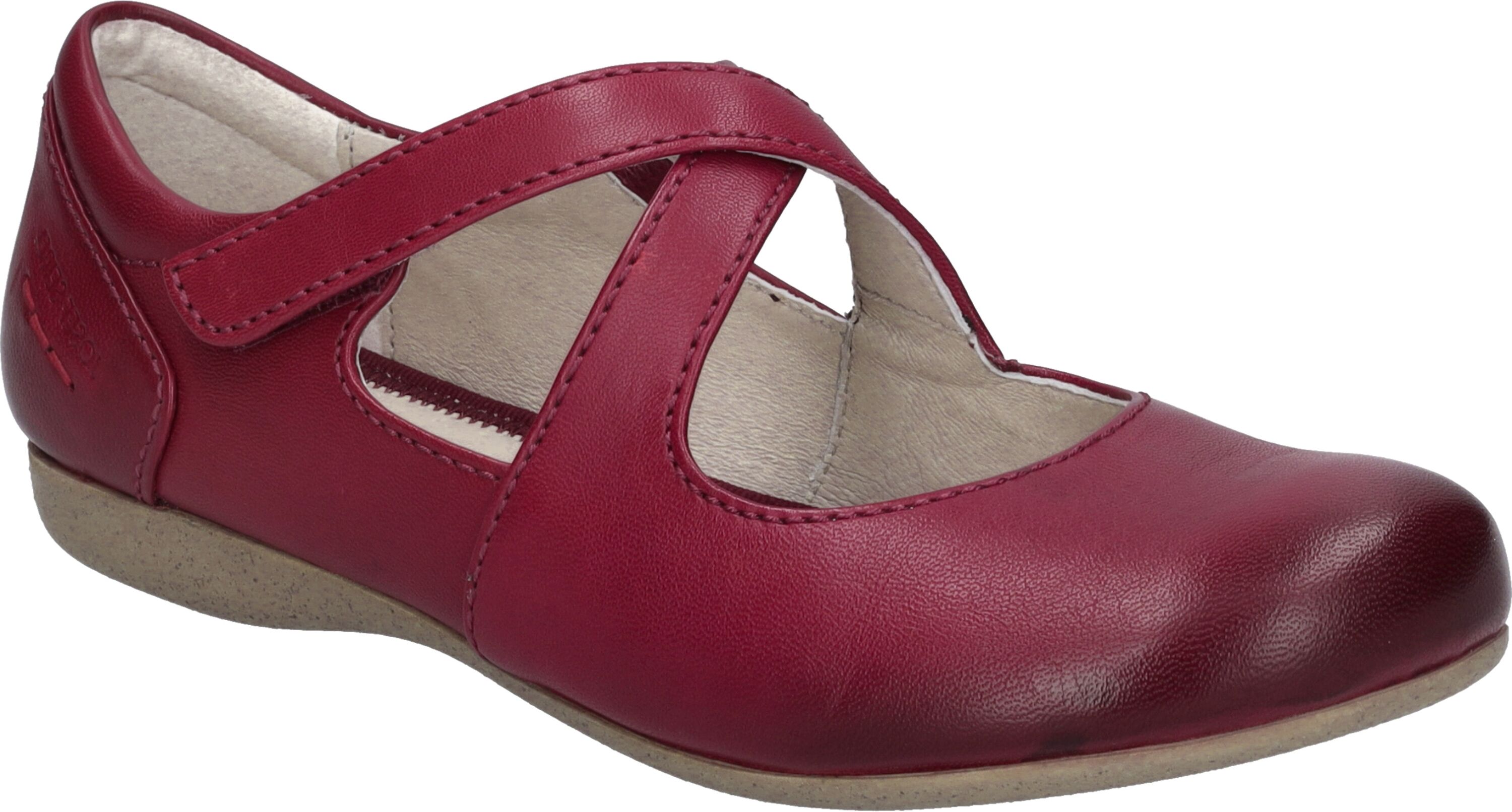 Ballerina JOSEF SEIBEL "Fiona 72, berry", Damen, Gr. 43, rot (berry), Obermaterial: 100% Rindsleder Leather cow., Schuhe Ballerina